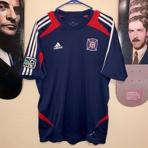 MLS Chicago Fire Adidas Soccer Jersey